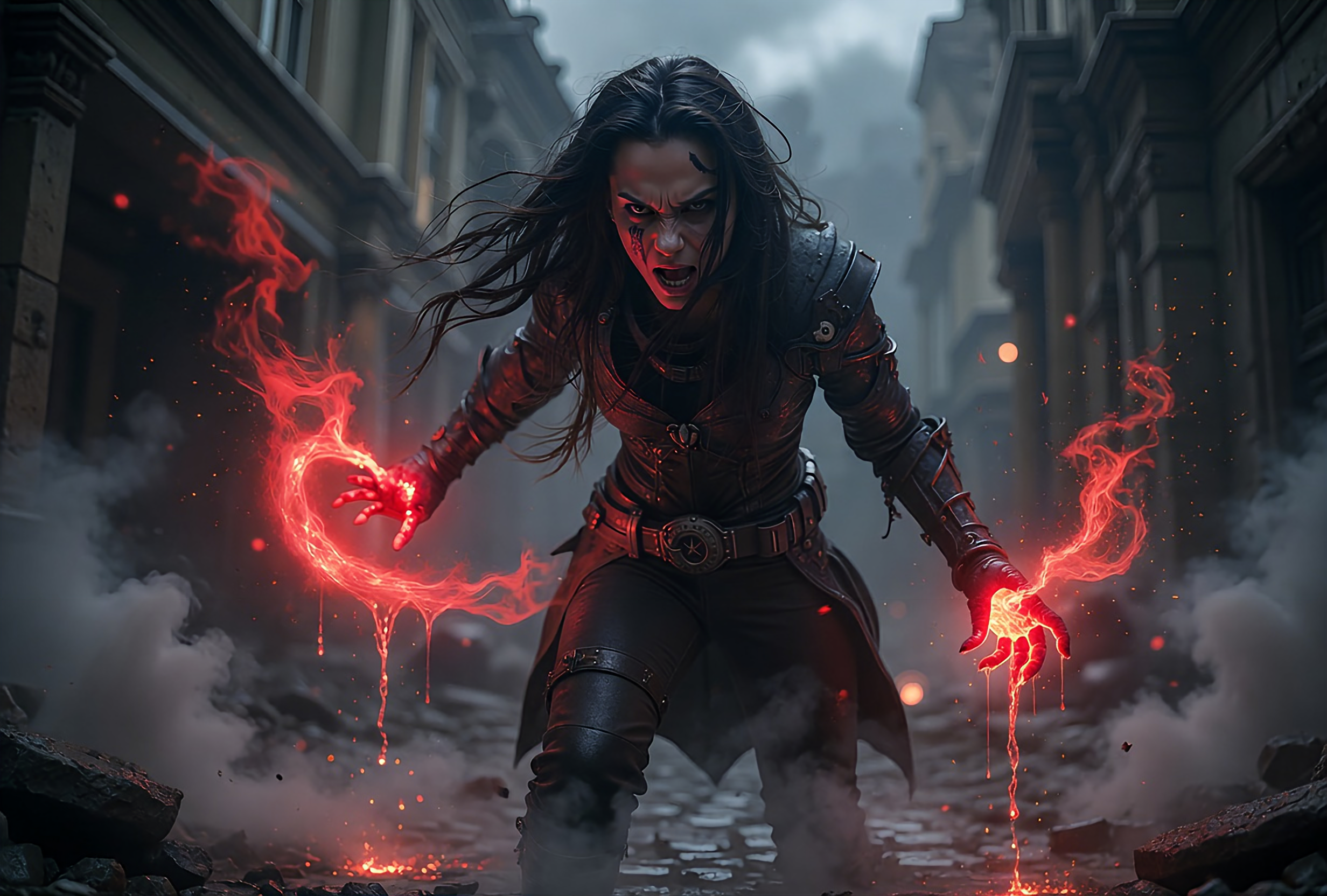 Female hell demon's being horrifying and brutal 1