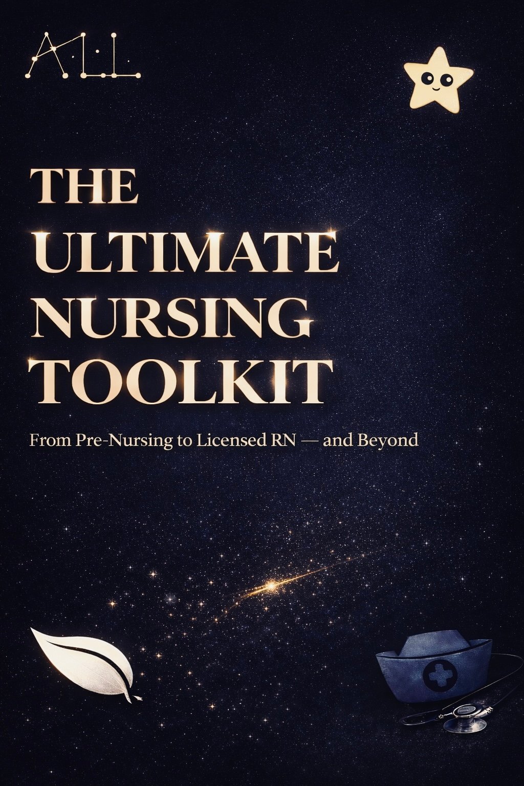 Ultimate Nursing Toolkit Bundle | Nursing Resume Template, TEAS Study Tracker, NCLEX Study Planner & Clinical Skills Checklist PDF