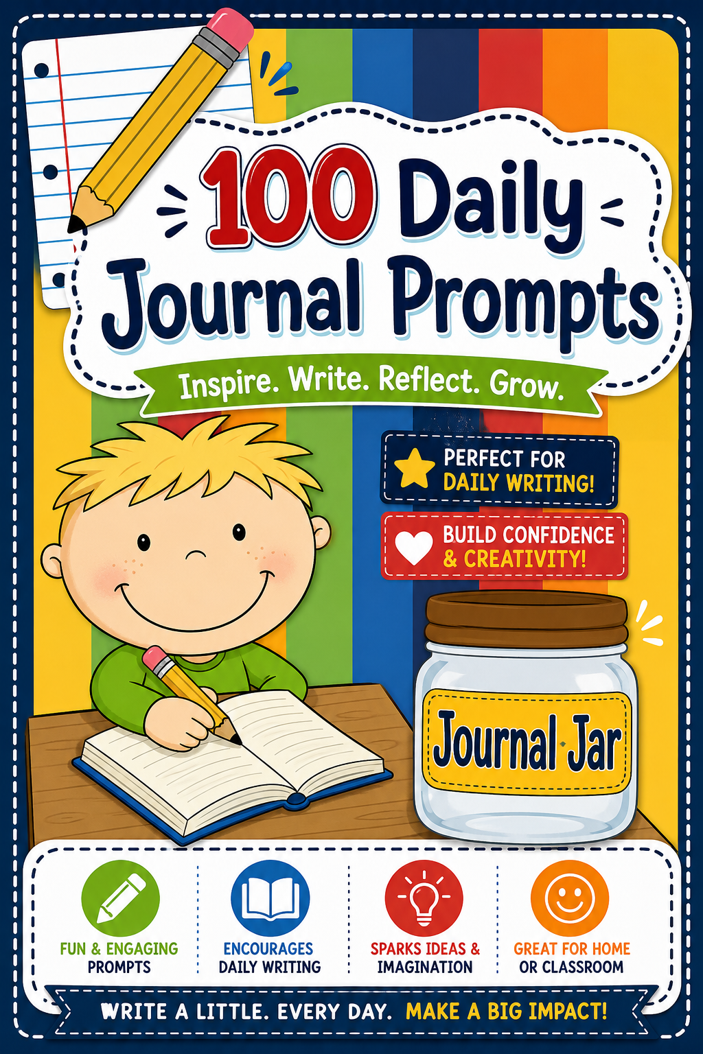 Journal Prompts to Get Kids Writing | Common Core-Aligned Writing Activities