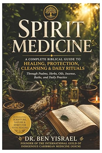 True healing is more than just the absence of disease; it is the restoration of the soul and the alignment of the body with divine order.  In Spirit Medicine: A Complete Biblical Guide, Dr. Ben Yisrael unveils a powerful, scripture-based framework for holistic wellness. For centuries, the path to health has been obscured by modern distractions, yet the ancient remedies provided by the Creator remain as potent as ever. This comprehensive guide bridges the gap between sacred scripture and natural medicine, positioning Yahuwah as the ultimate physician.  Explore the transformative power of the Psalms as living prayers and discover how to integrate them with biblical remedies. From the preparation of anointing oils and sacred incense to the therapeutic use of herbal baths and natural botanicals, you will learn practical protocols for physical, mental, and spiritual renewal. Whether you are battling chronic physical ailments, struggling with the weight of anxiety and depression, or seeking protection from spiritual oppression, this book provides the tools necessary to reclaim your vitality.  Embrace a lifestyle of stewardship and obedience. Step into a world where faith and nature converge to create a blueprint for lasting health. Your journey to complete restoration begins here.