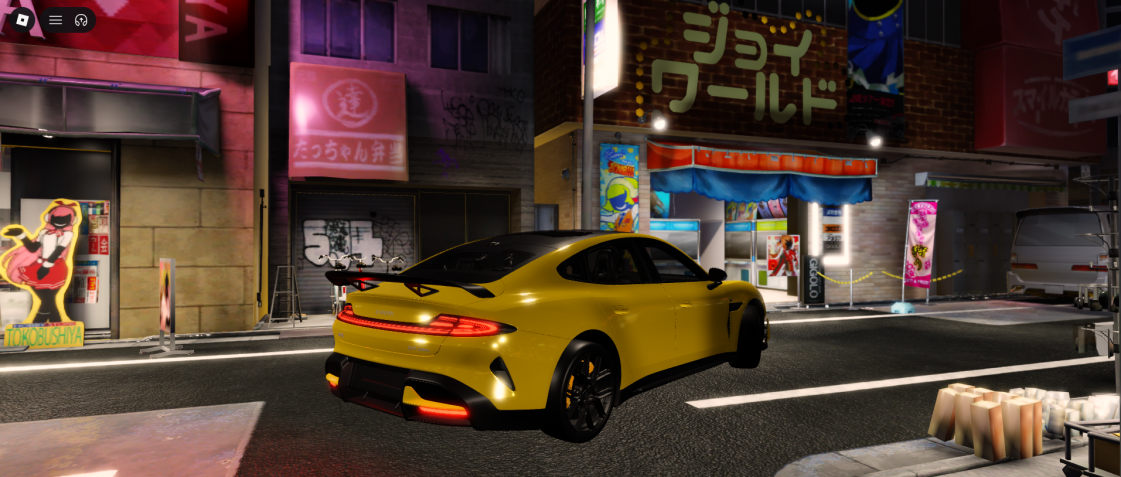 Roblox electric performance car