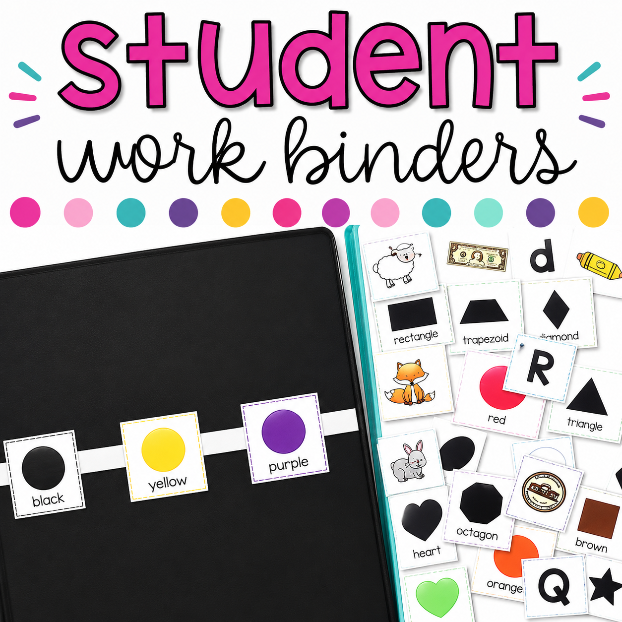 Student Work Binders | Special Education Organization & Progress Tracking Tools