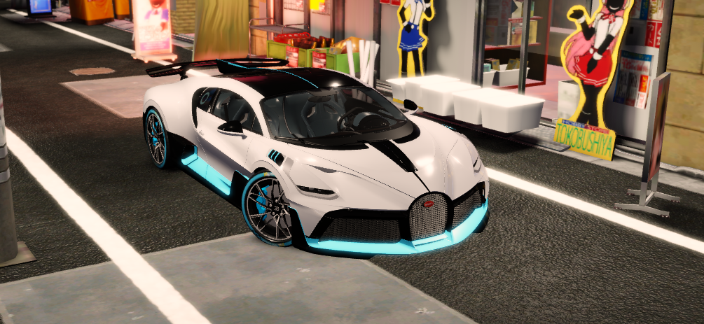 Roblox Bugatti Divo hypercar