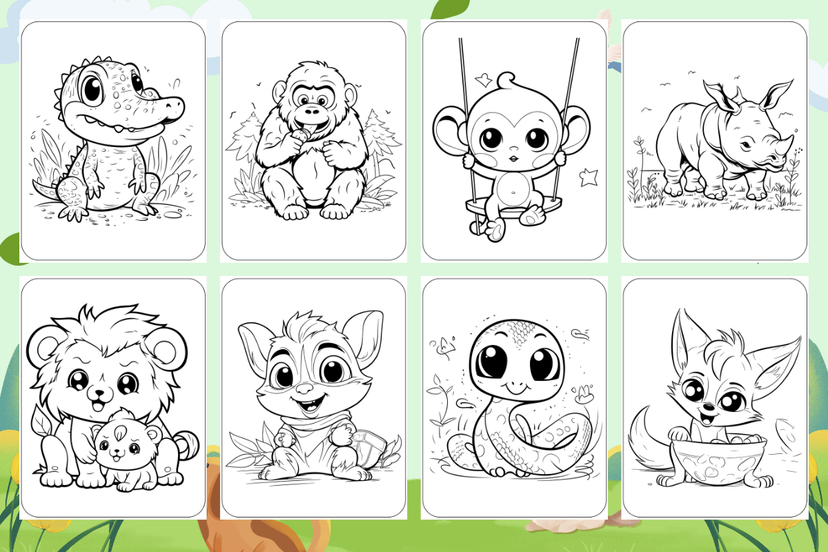 printable coloring book