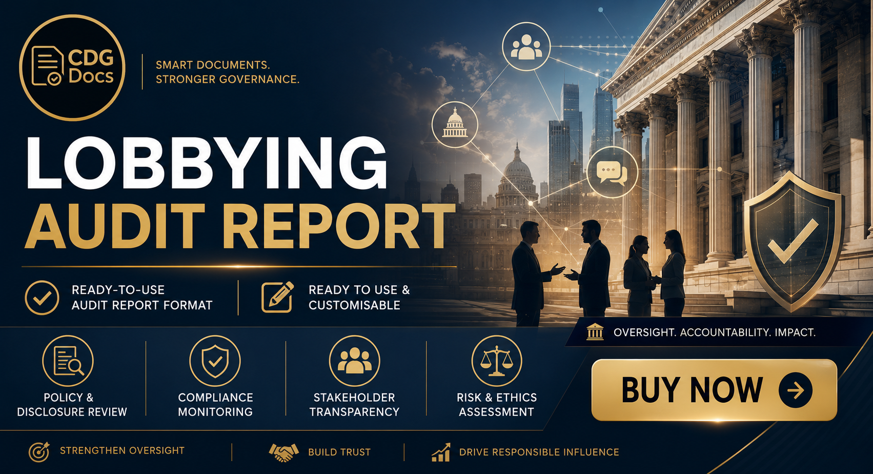 Lobby Activity Lobbying Audit Report Format Template – Ready-to-Use & Fully ...