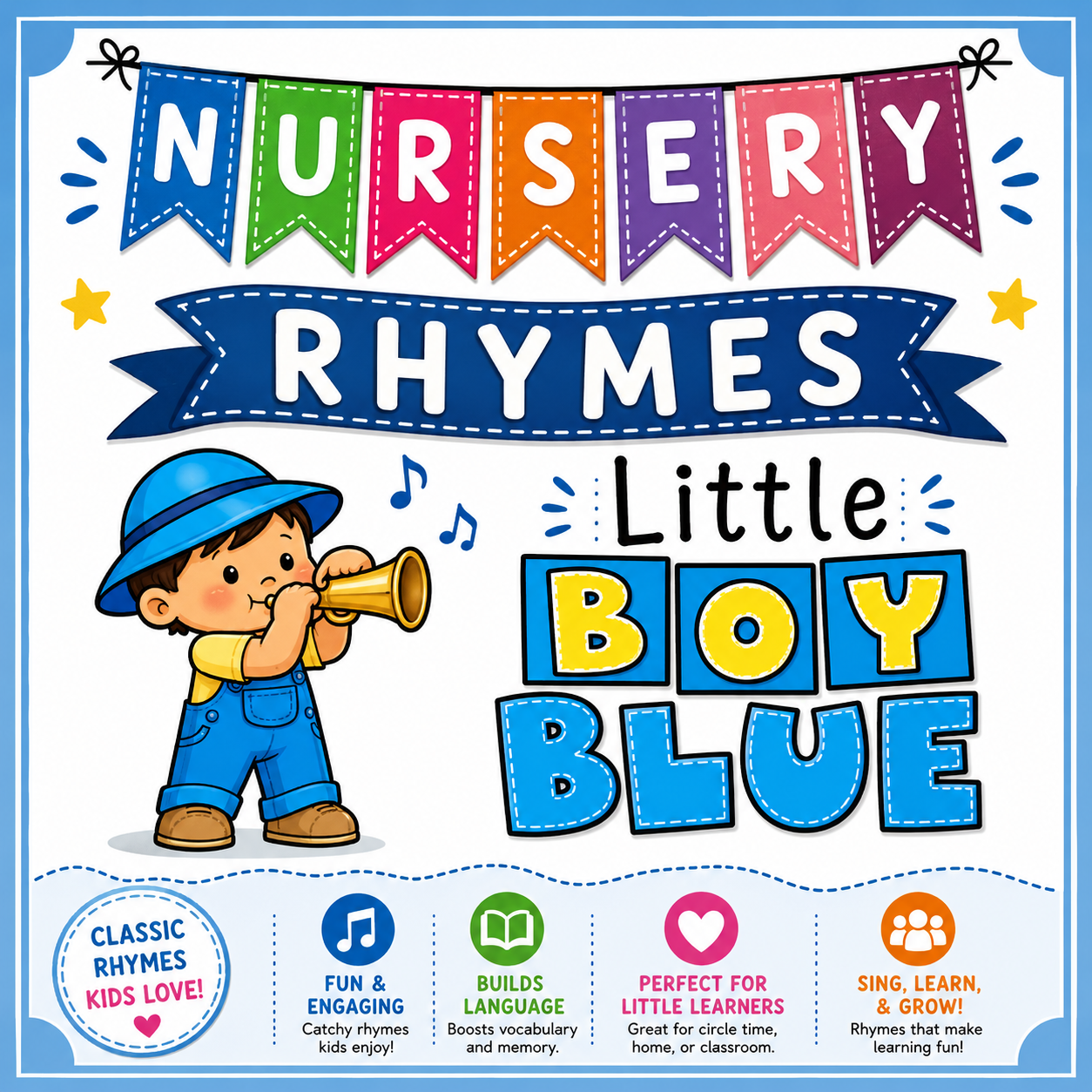 Nursery Rhyme Activities: Little Boy Blue | Distance Learning Litera