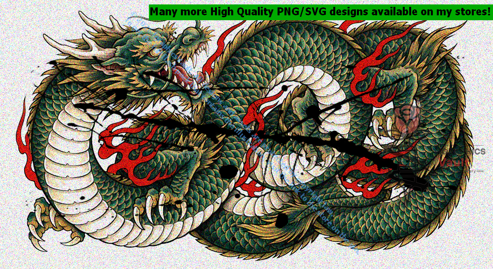 Collection of 16 Japanese dragon tattoo flash designs featuring traditional irezumi artwork, detailed dragon motifs, and professional tattoo reference illustrations.