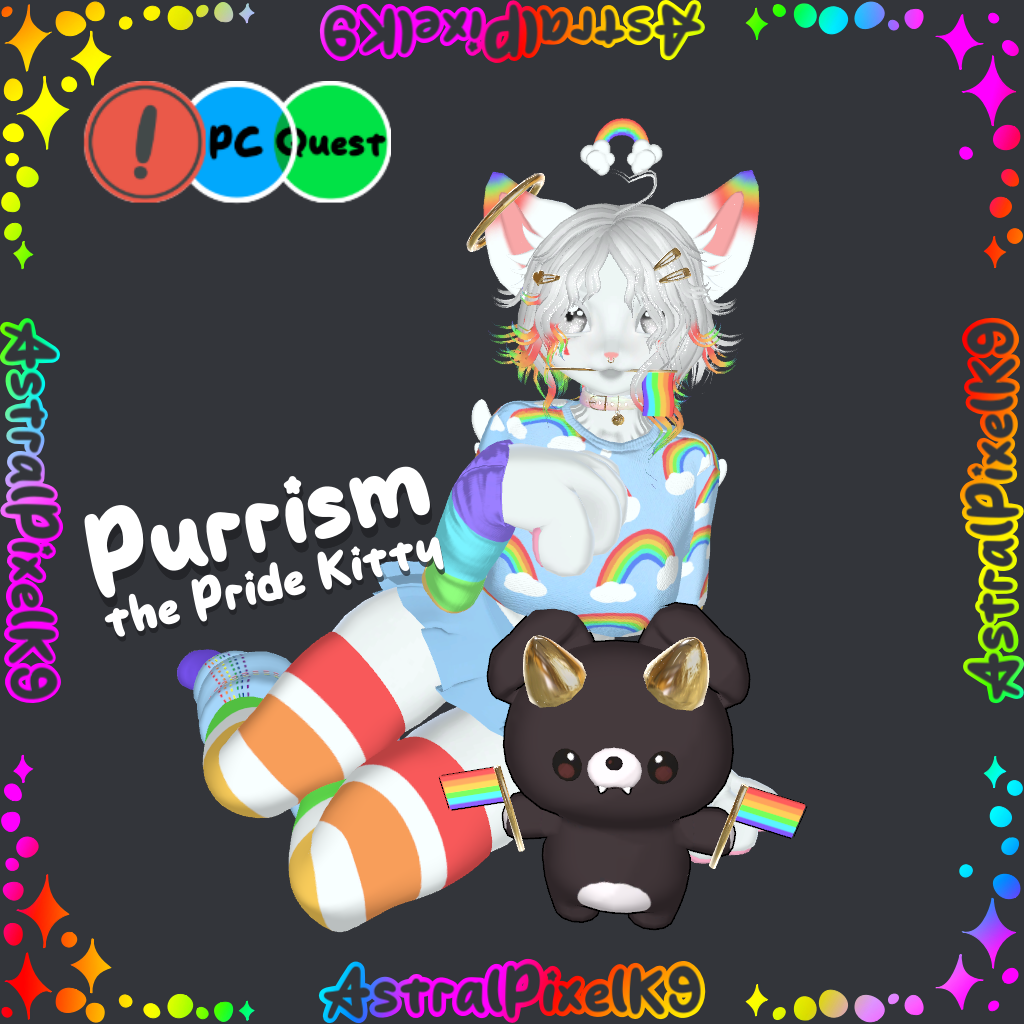 ★ Purrism〈Public + Free, PC+Q, SFW, Genderfluid, Gogo, VRFT〉★