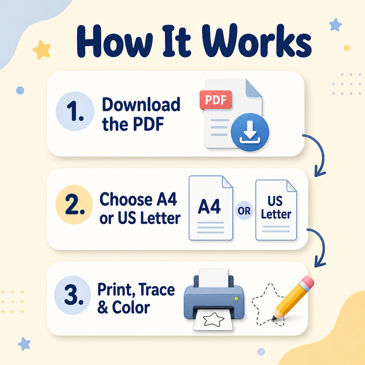 How to use Italian alphabet tracing worksheets download choose A4 or US Letter print and trace.