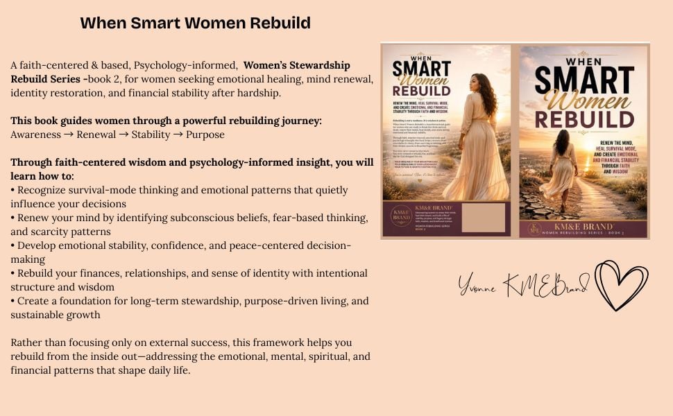 emotional healing for women rebuilding after hardship overcoming survival mode healing from emotional exhaustion financial stability for women women rebuilding their lives poverty mindset recovery scarcity mindset transformation renewing the mind biblically emotional regulation for women faith-based personal growth rebuilding confidence after loss healing after divorce overcoming fear and anxiety subconscious belief transformation Christian women's self-help emotional resilience for women stewardship mindset rebuilding after financial hardship purpose-driven living for women healing from past trauma personal growth for women entrepreneurs breaking negative thought patterns peace-based decision making identity and self-worth for women Emotional Healing for Women Overcoming Survival Mode Financial Stability for Women Rebuilding After Hardship Poverty Mindset Recovery Emotional Regulation for Women Renewing the Mind Biblically Rebuilding Confidence After Loss Christian Women's Self-Help Purpose-Driven Living for Women