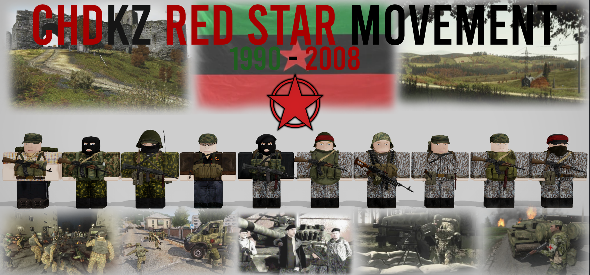 1990 - 2008 Chernarus Movement Of The Red Star Militia, CHDKZ - Payhip