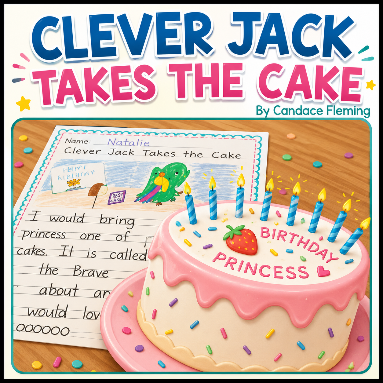 Clever Jack Takes the Cake Activities | Craft and Writing Activity