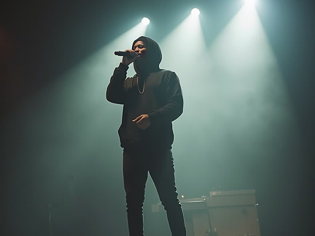 King Ori Perfoming on live stage