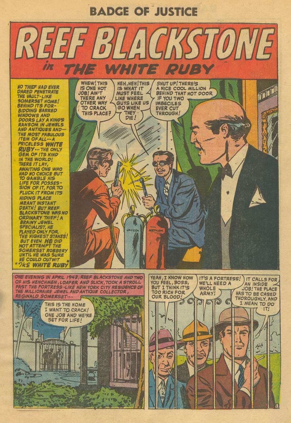Badge of Justice,  No 2, Preview Page