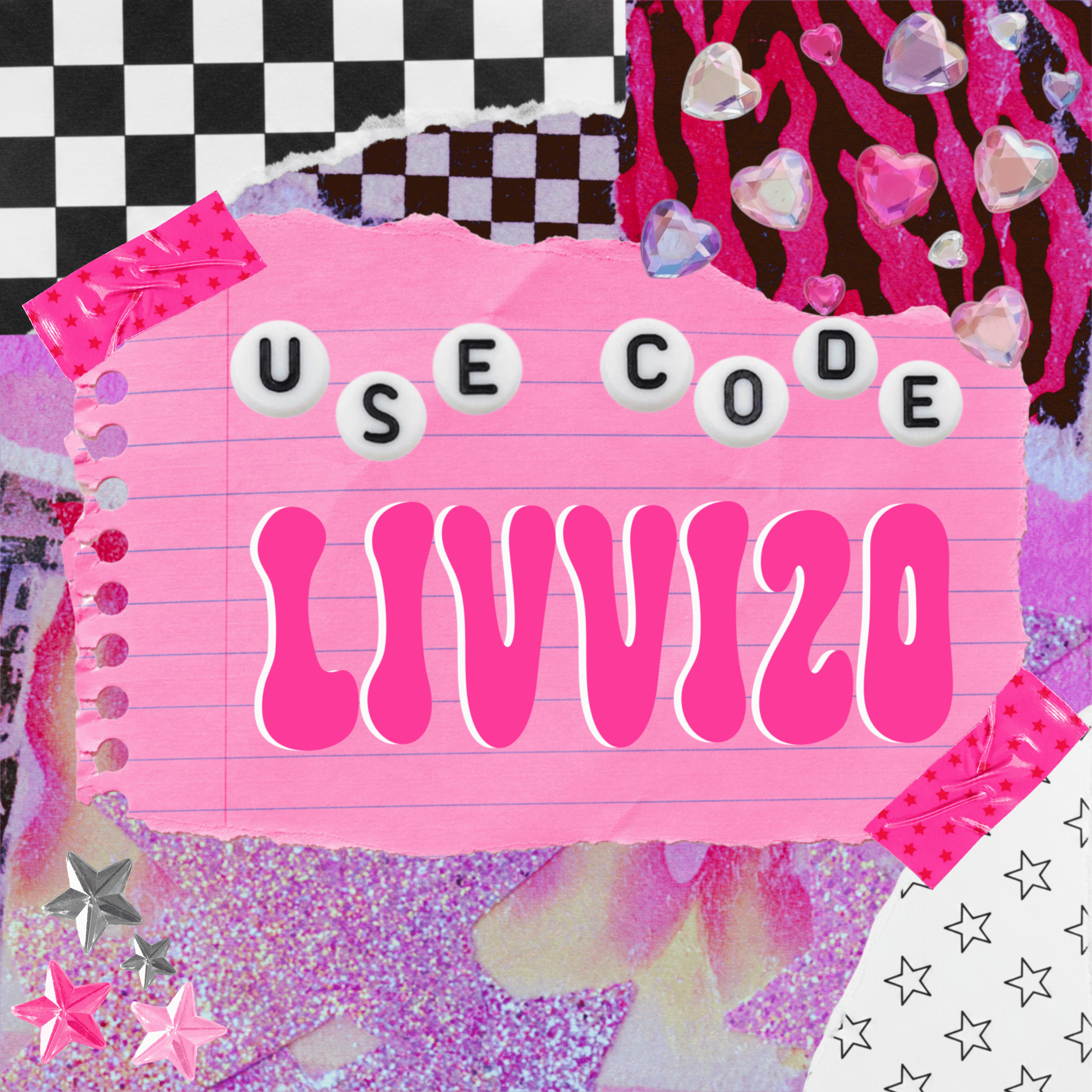 Custom rep code graphic - Payhip