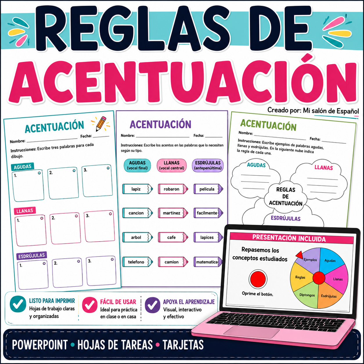 Reglas de Acentuación | Acentos y Acentuación en Español