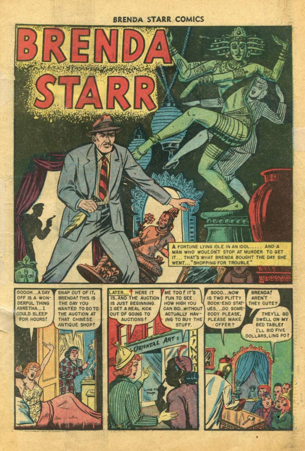 Brenda Starr,  No 9, Preview Page
