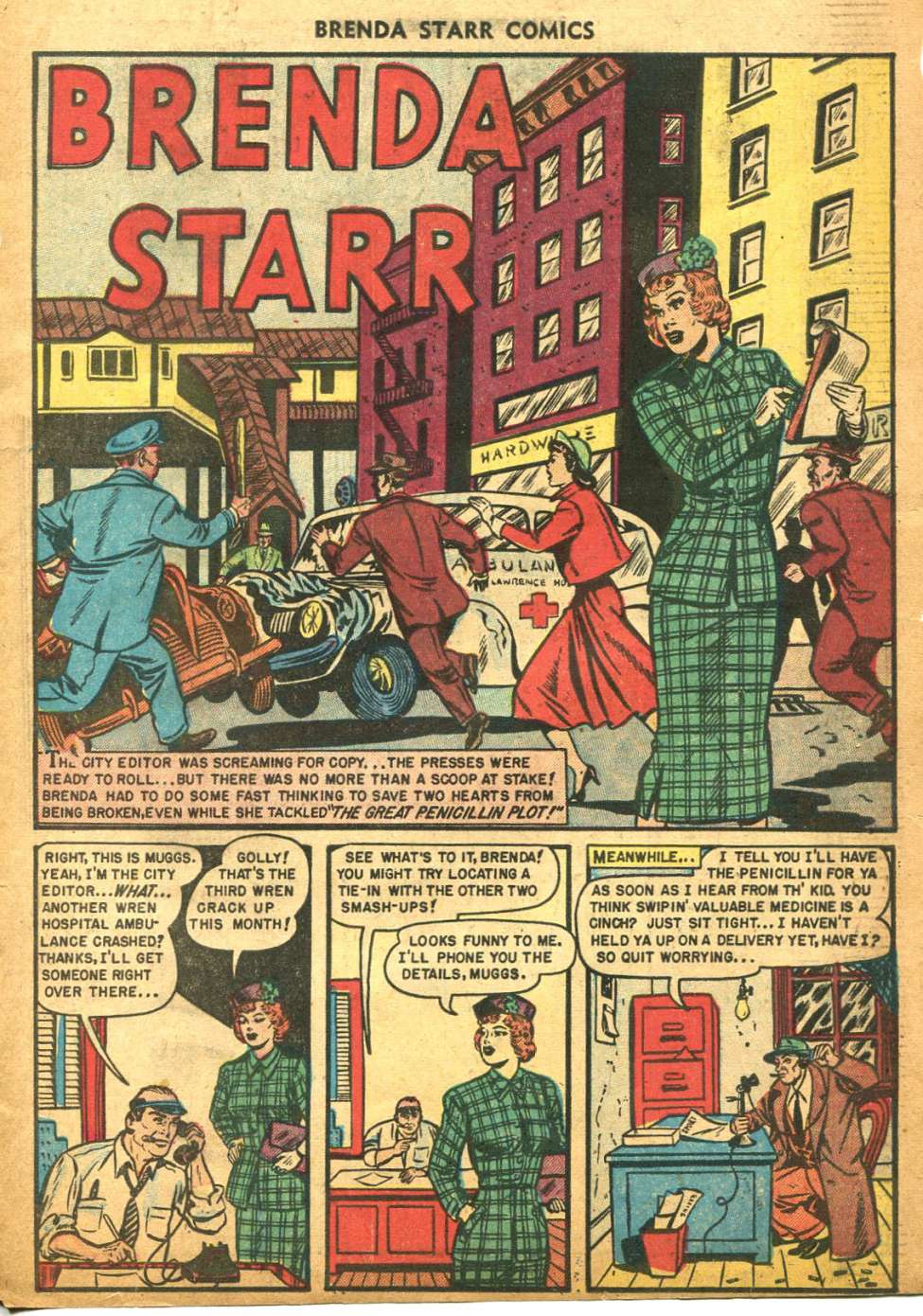 Brenda Starr, No 10, Preview Page