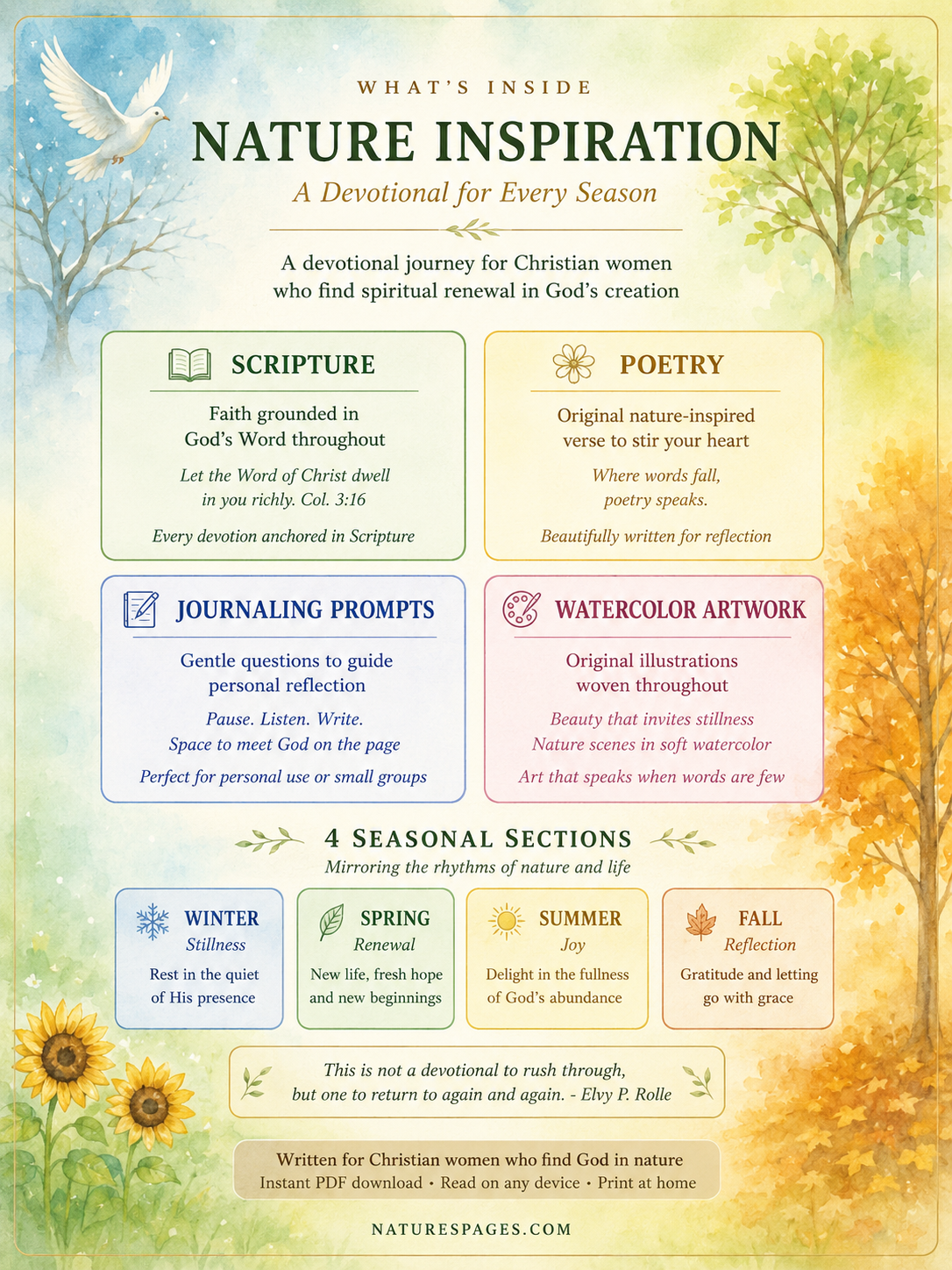 Nature Inspiration Book-Preview Freebie-What's Inside Graphic
