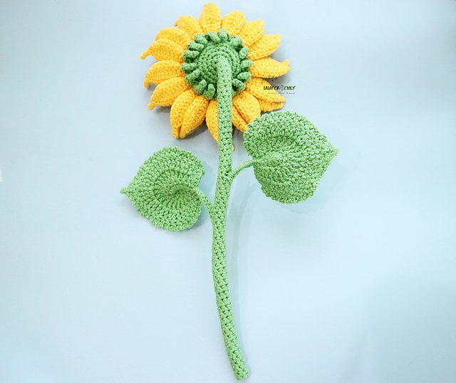 Lalafcrochet sunflower pattern