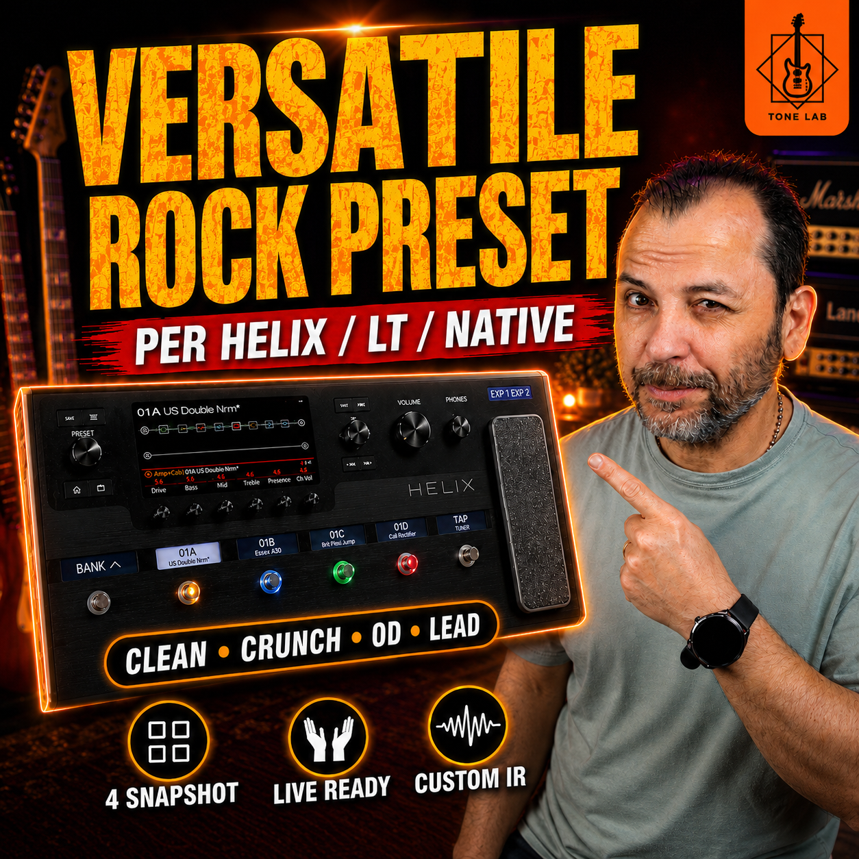 PRESET PER LINE6 HELIX FLOOR/Native