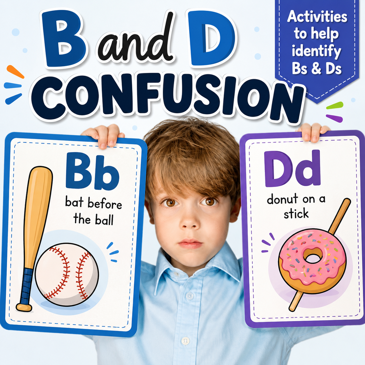 B & D Confusion Activities | Letter Recognition & Reading Practice