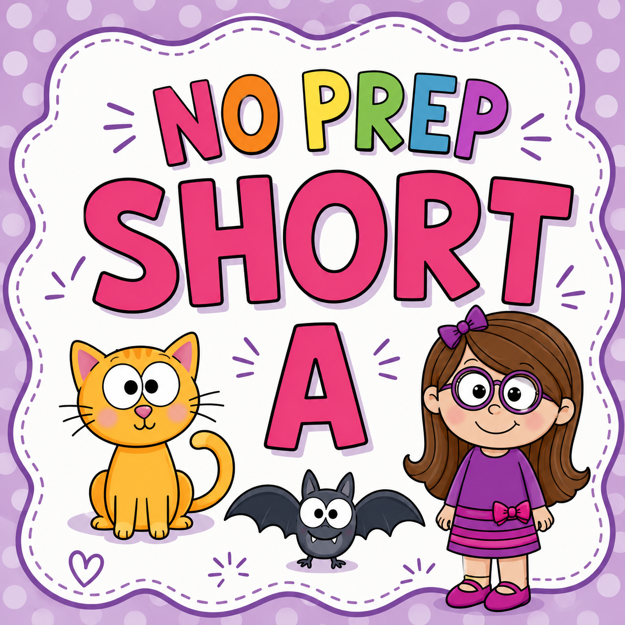 Short A Worksheets & Activities | No-Prep Phonics and Short Vowel Practice
