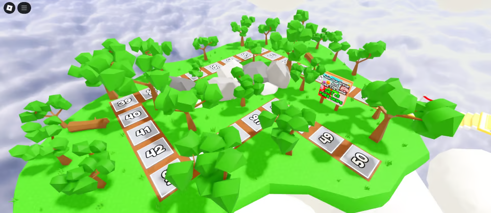 Roblox sky themed waiting line simulator