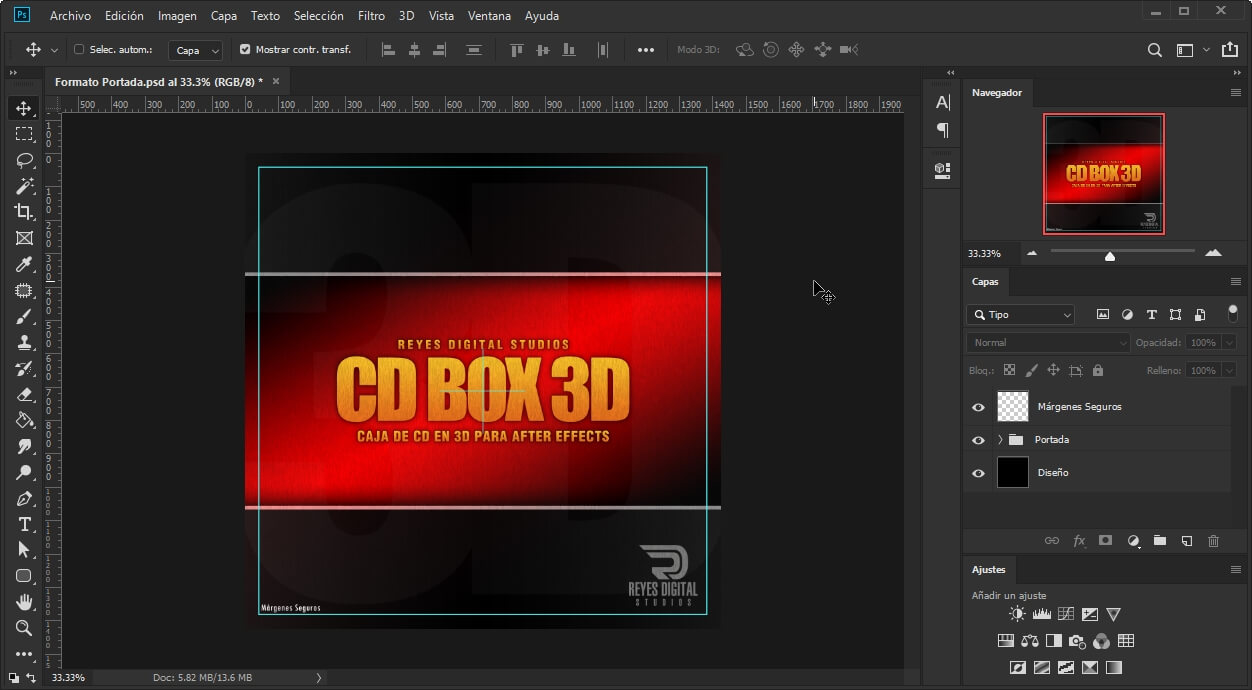 reyes digital cd box 3d captura de pantalla