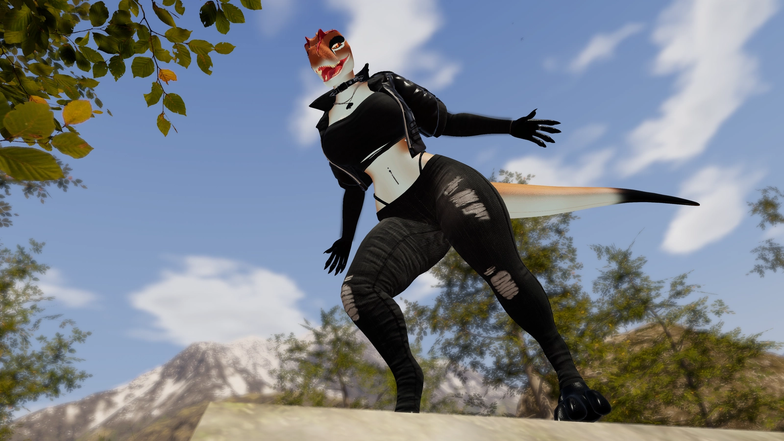 Lady Raptor Allosaurus - Neochroma Raptor Lady Edit - Payhip