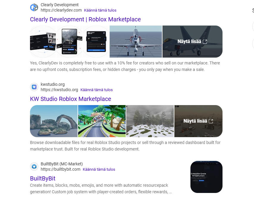 KW Studio VS BuiltByBit VS ClearlyDev