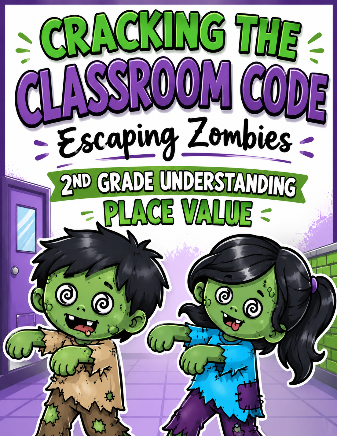 Halloween Escape Room | 2nd Grade Place Value Math Challenge