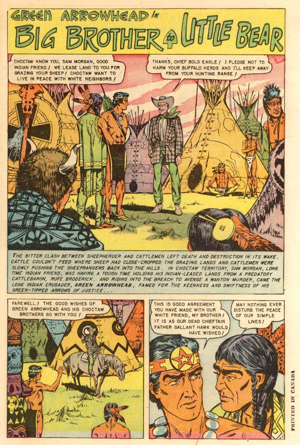 Indian Braves,  No 3, Preview Page