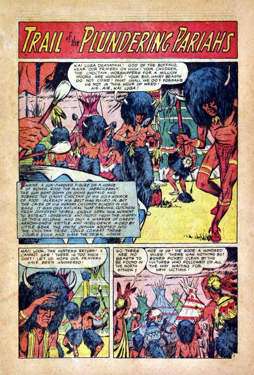Indian Braves, No 4. Preview Page