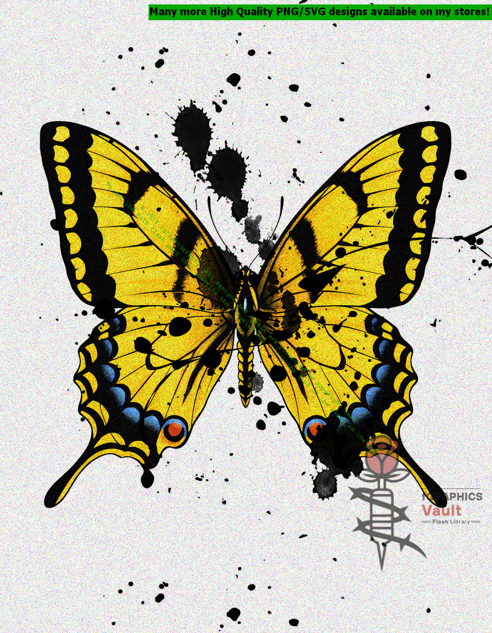 Collection of 25 Japanese irezumi butterfly tattoo designs featuring traditional tattoo artwork, detailed butterfly motifs, bold linework, and reference illustrations.