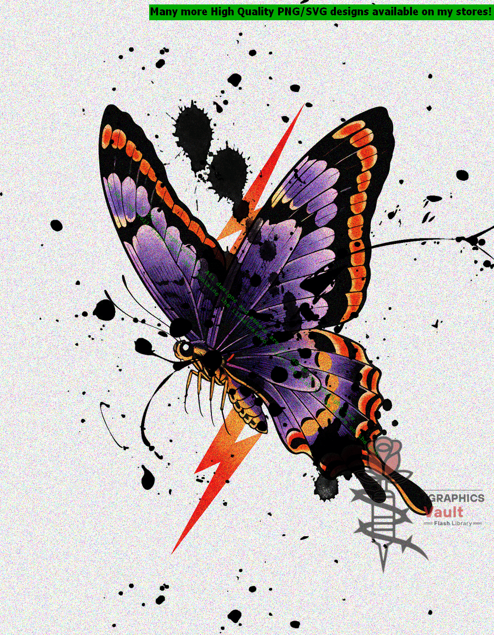 Collection of 25 Japanese irezumi butterfly tattoo designs featuring traditional tattoo artwork, detailed butterfly motifs, bold linework, and reference illustrations.