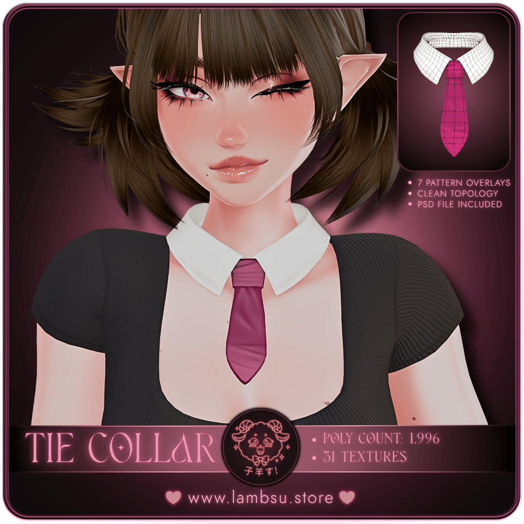 Tie Collar For VRChat