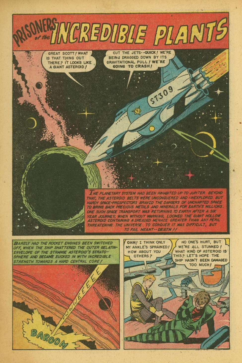Space Action,  No 2.  Preview Page