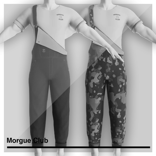 Morgue Club Overalls.