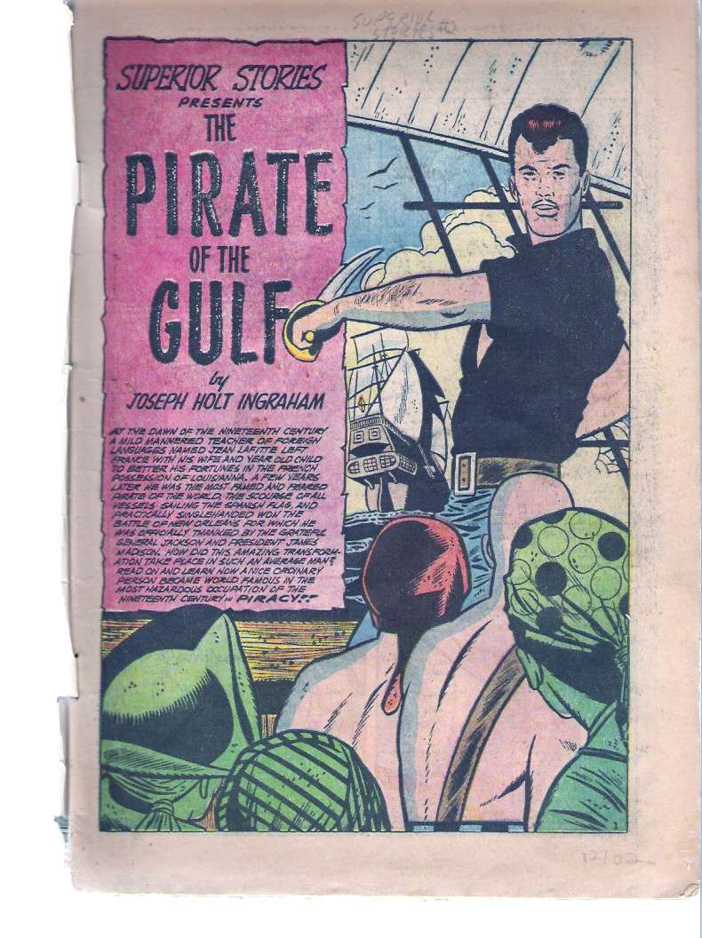 Pirate of The Gulf, Preview Page