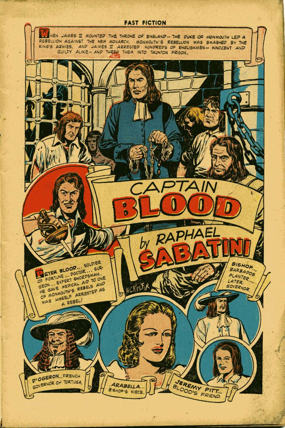 Captain Blood, Preview Page