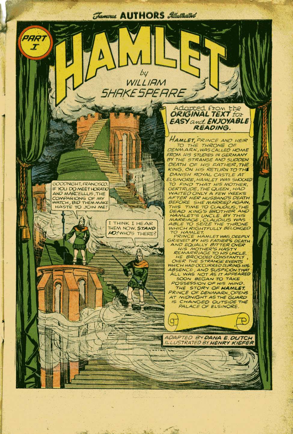 Hamlet,  Preview Page.