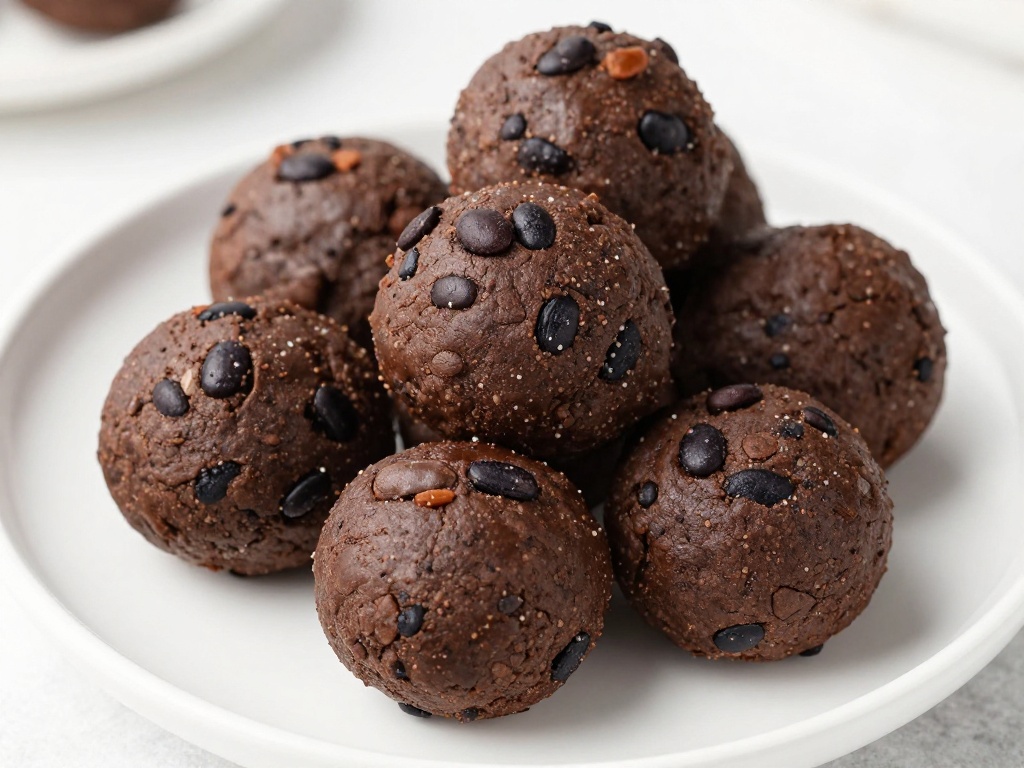 Black Bean Brownie Balls