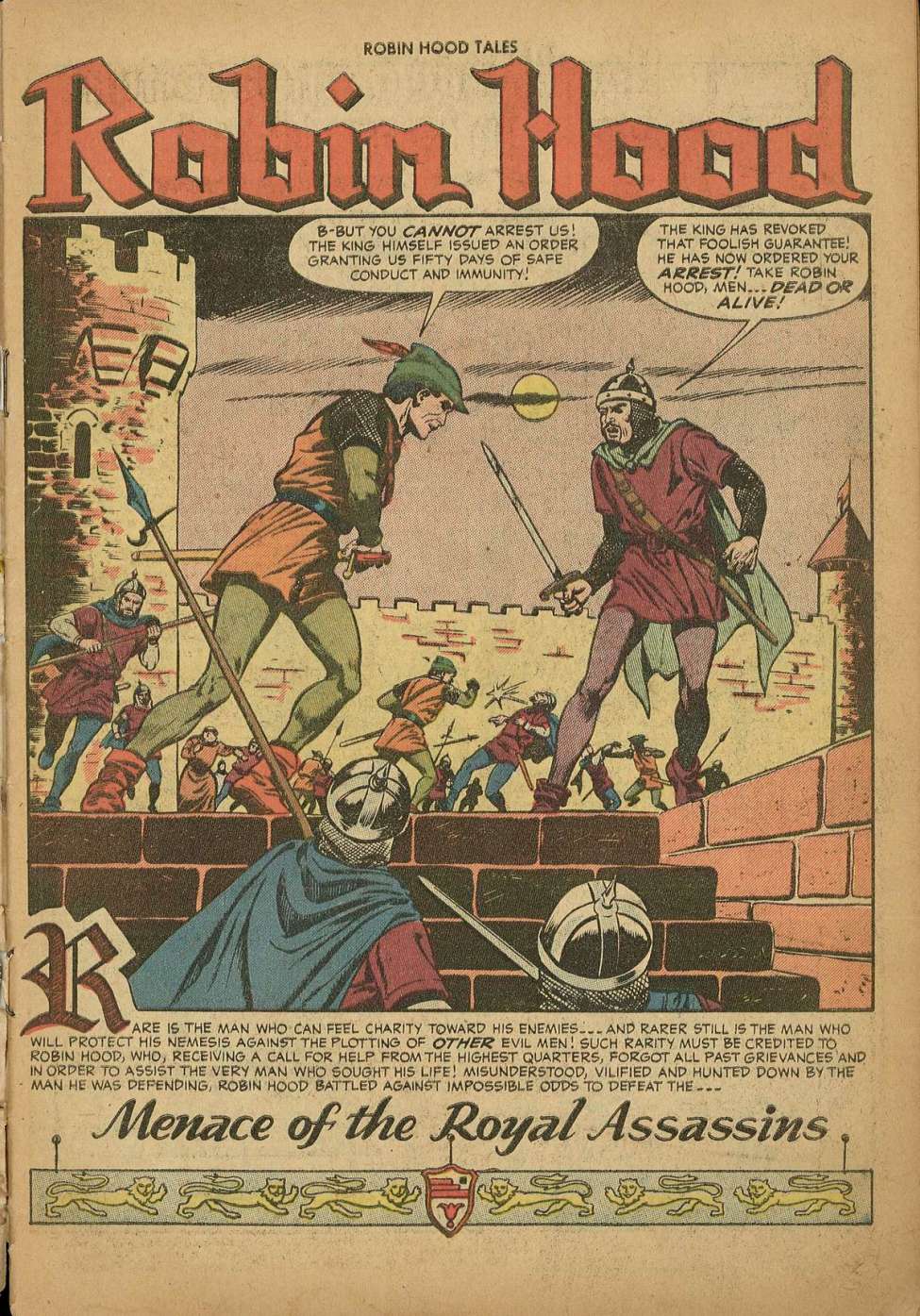 Robin Hood Tales,  No 5.  Preview Page.