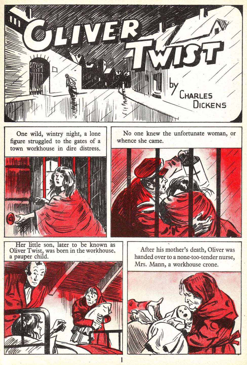 Oliver Twist, Preview Page.