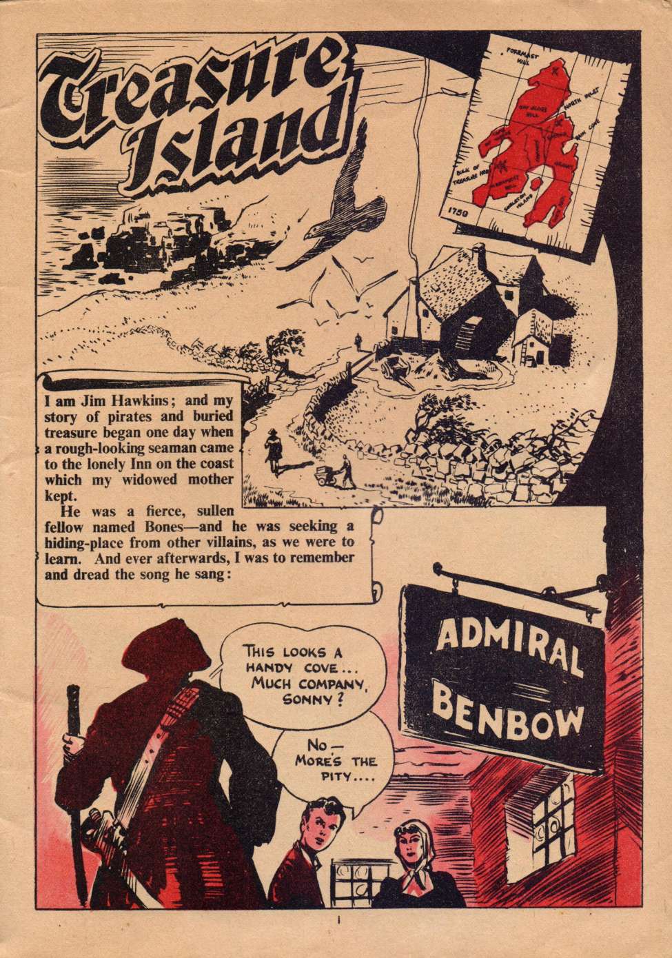 Treasure Island.   Preview Page.