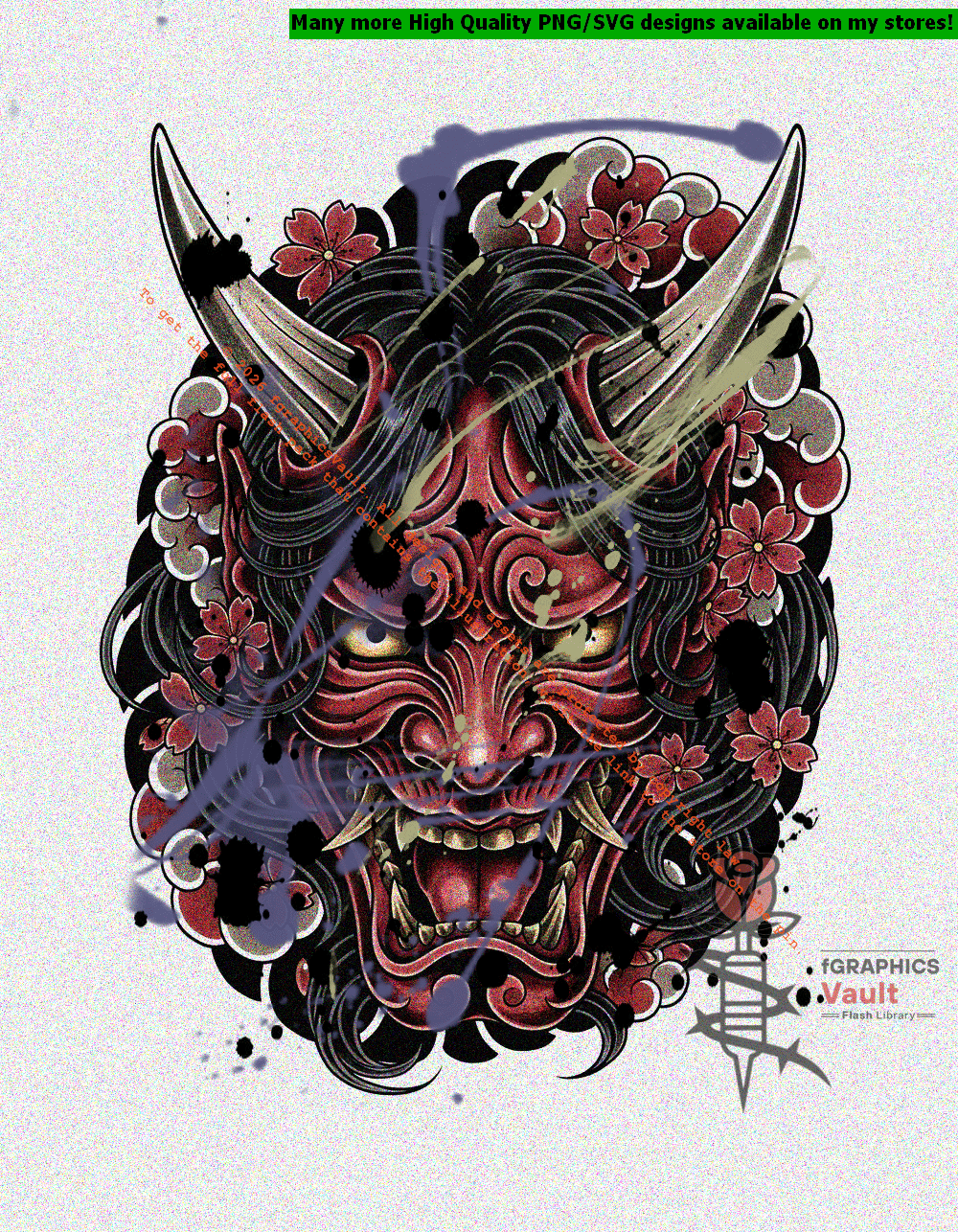 89 Hannya mask tattoo flash designs featuring traditional Japanese irezumi artwork, oni masks, yokai-inspired illustrations, and high-resolution tattoo reference sheets.