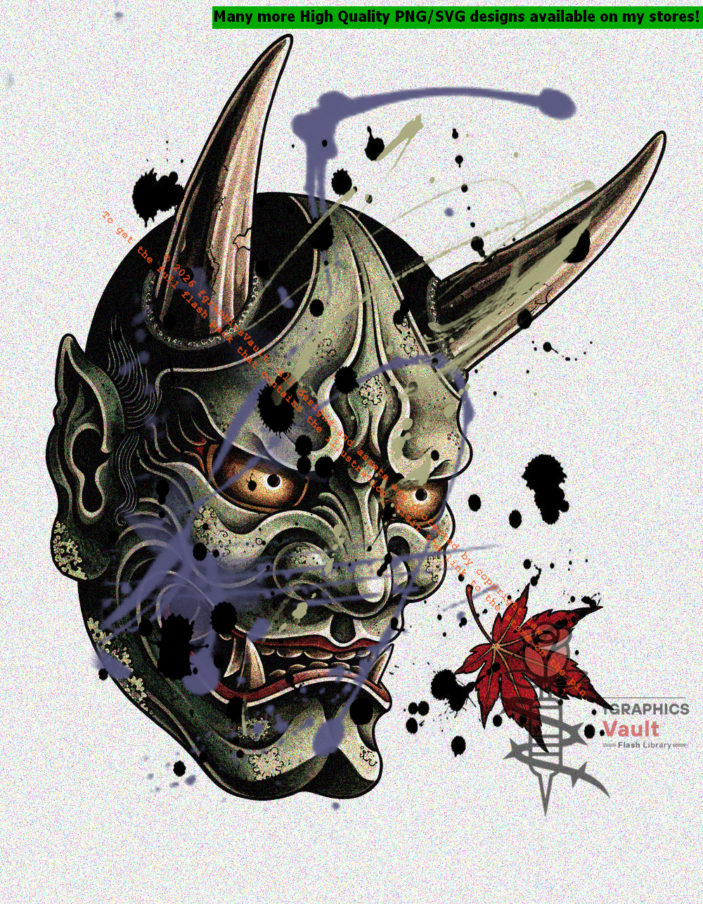 89 Hannya mask tattoo flash designs featuring traditional Japanese irezumi artwork, oni masks, yokai-inspired illustrations, and high-resolution tattoo reference sheets.