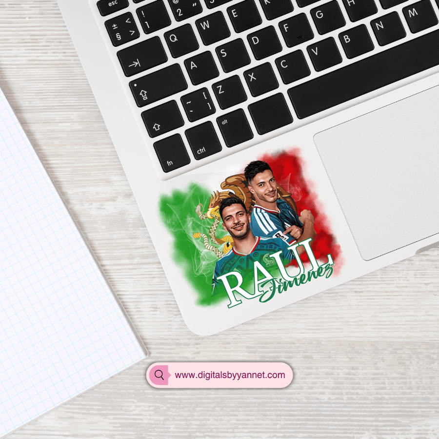 High-quality Mexico-inspired soccer graphic ready for t-shirts, mugs, tote bags, stickers, and DTF transfers. Perfect for game day collections.