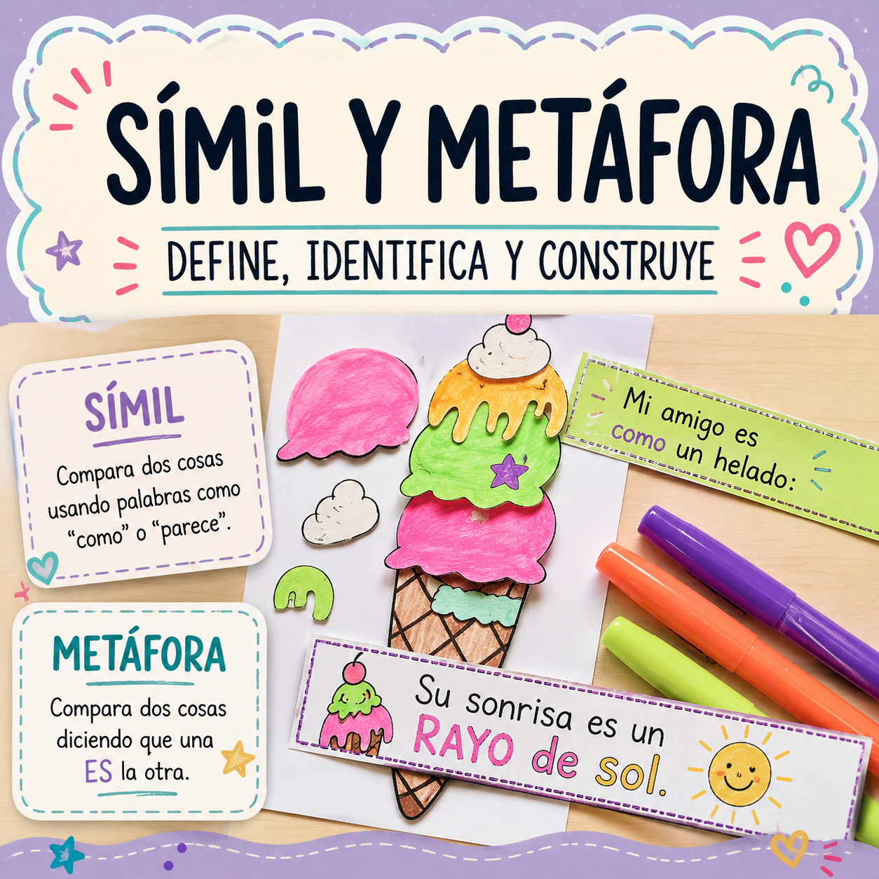 Símil y Metáfora | Lenguaje Figurado en Español